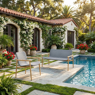 Modena Outdoor Loveseat