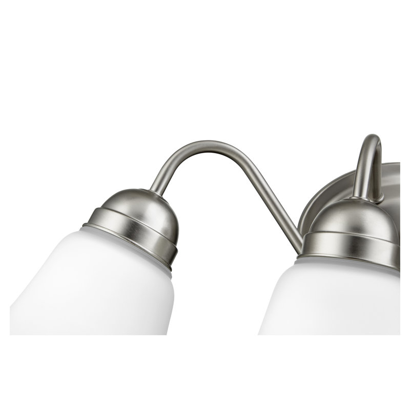 4 - Light Dimmable Vanity Light, Satin Nickel