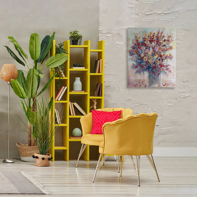 Art mural sur toile Bright & Bold, design par Tim Ottoole, H 30 po x l 24 po