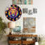 Horloge murale colorée Lion Art pour la maison ou le bureau - Horloge murale 12 po