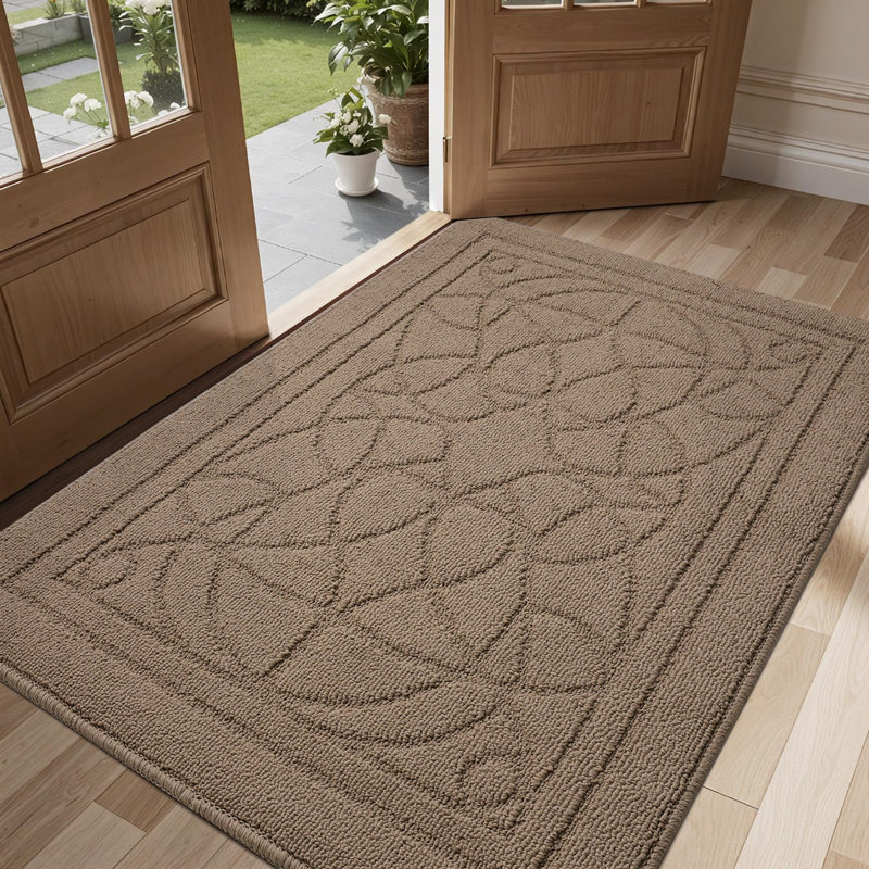 Non-Slip Doormat, Khaki, 88.9cm W x 149.9cm L