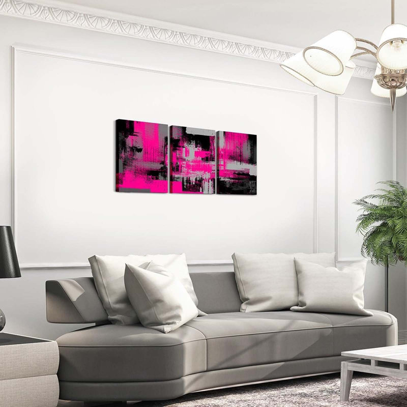3 Piece Wrapped Canvas Wall Art