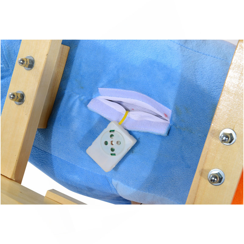 Chaise à bascule en bois pour enfant Qaba Kids