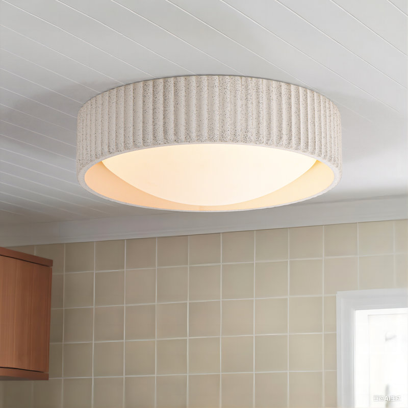Carran 15W LED Flush Mount Ceiling Light for Hallway, 15 W, 2.6" H x 10.6" W x 10.6" D