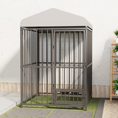 180cm H Metal Yard Kennel