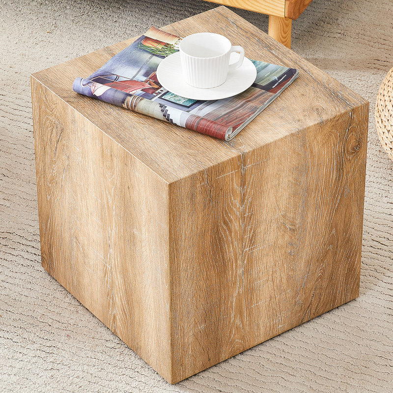 Modern Square  Wood Coffee Table