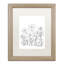 « simple fleur doodle », impression sur toile encadrée-19607714-19607715-70789171