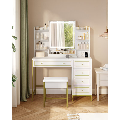 Dressing Table with Mirror