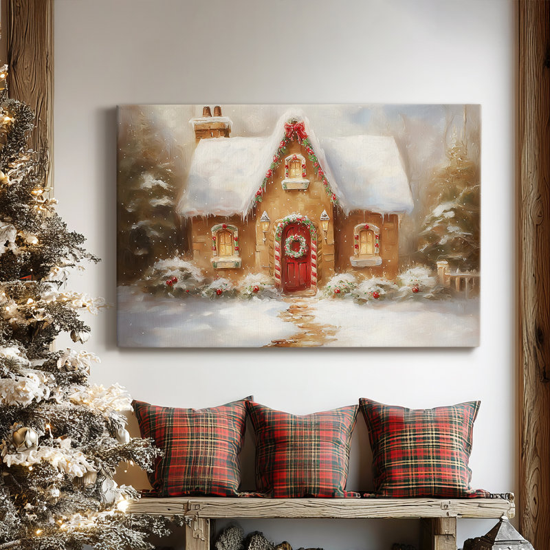 Twilight of Golden Star - Toile tendue avec châssis de qualité supérieure, 12" H x 18" W