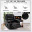 Fauteuil inclinable de massage en cuir respirant avec plusieurs modes de relaxation et une structure robuste pour un confort ultime-1829513769