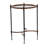 Jalapa Glass Tray Top End Table