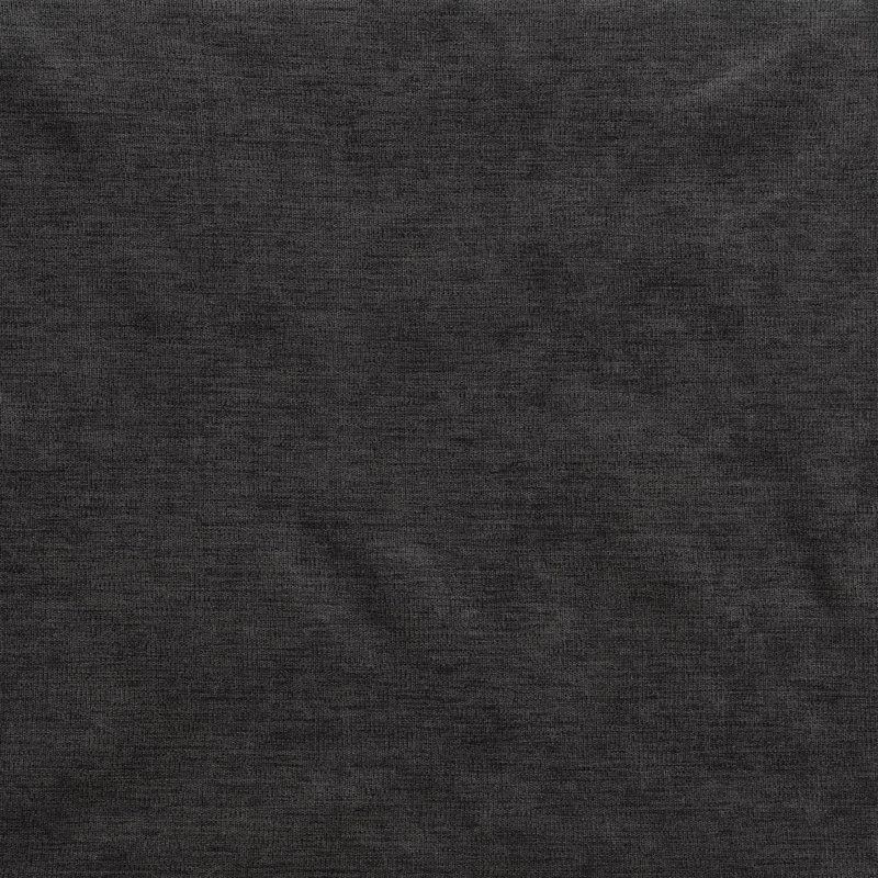 Padma Semi Sheer Curtain Single Panel, Dark Gray