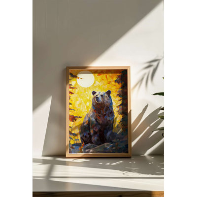 Decorative Framed MDF Painting