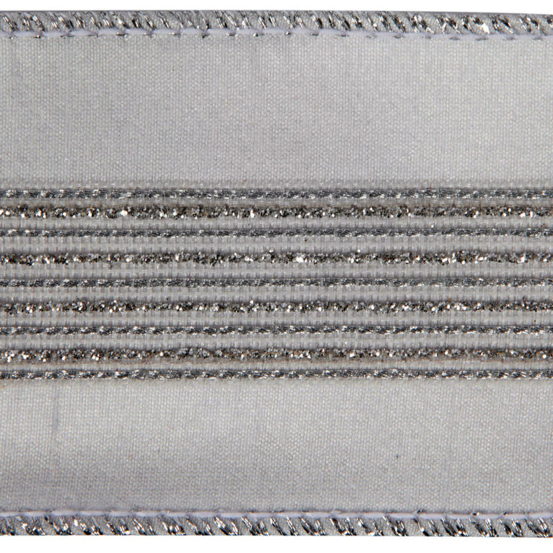 Ruban de Noël Gacita, Argent