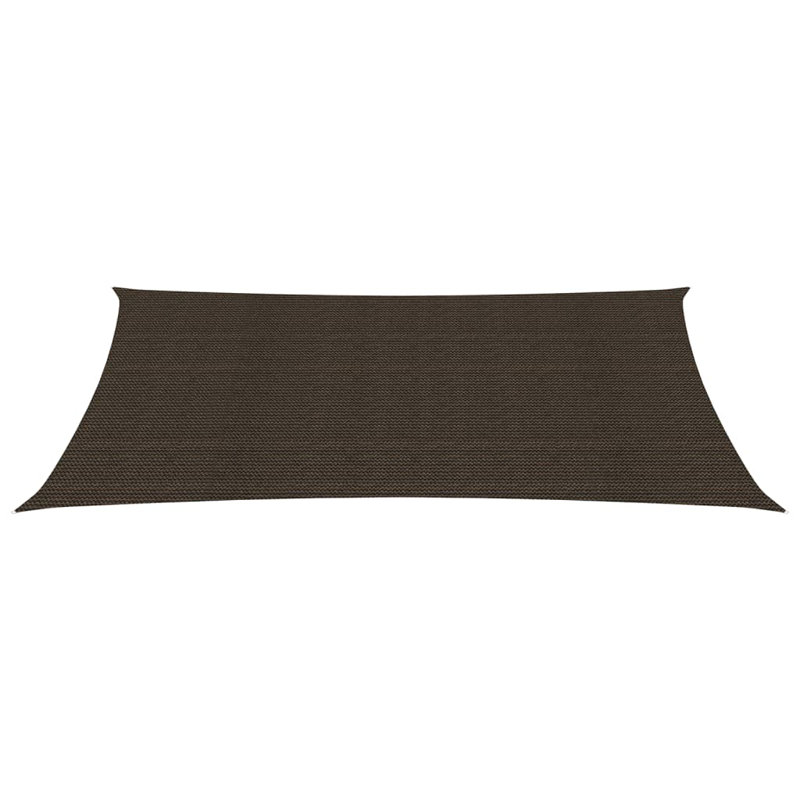 Stodola Rectangular Shade Sail, Brown,  8m W x 6m D