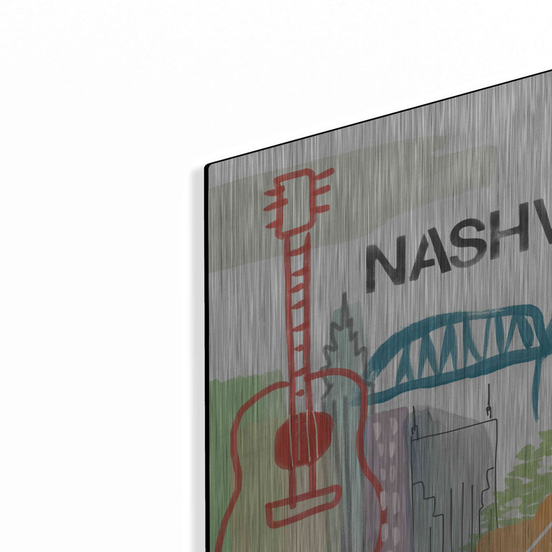 «Nashville» par Linda Woods, H 24 po x l 24 po