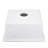 White Quartz Sink - 18" Length X 16" Width Heat & Functional Includes Bottom Grid And Strainer For Use 18"X16" Sound Dampening Long-Lasting Comes With Practical