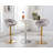 Kshaun Swivel Upholstered Adjustable Height Counter Stool with Metal Frame-676201135