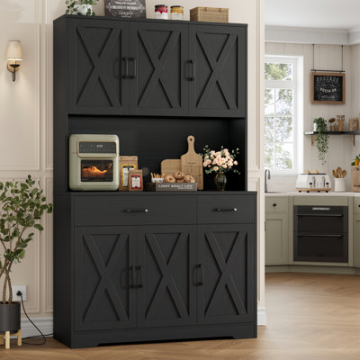 71" H Kitchen Pantry Cabinet
