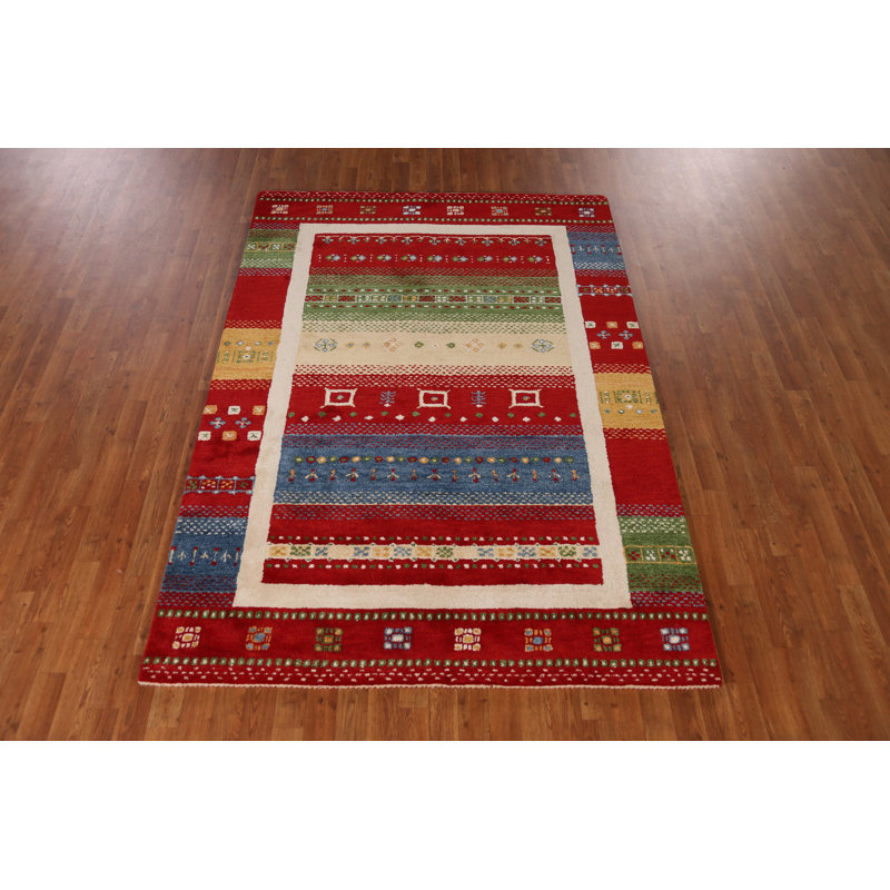 Tapis indien fait à la main Gabbeh