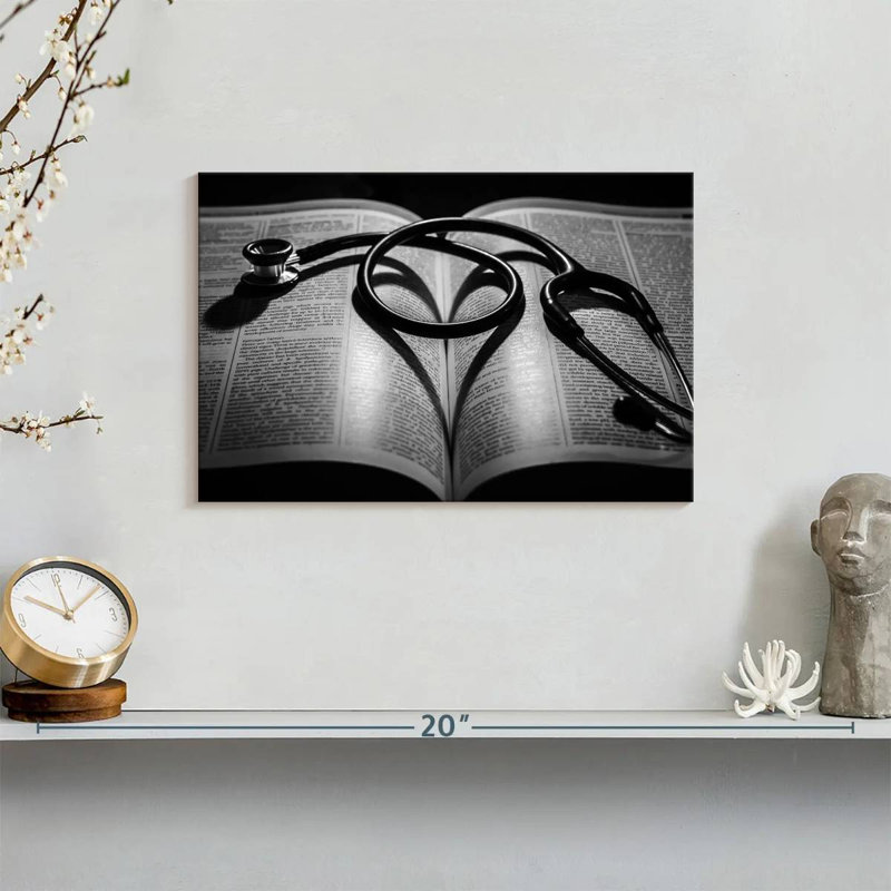 Medical Doctor Practice Canvas Print, 8" H x 12" W x 1" D
