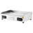 Commercial Electric Griddle, 2800W Countertop Half-Flat Top Grill, 122?-572? Adjustable Temp, Stainless Steel Griddle Grill with 2 Shovels and 2 Brushes for Home or Restaurant-109771903
