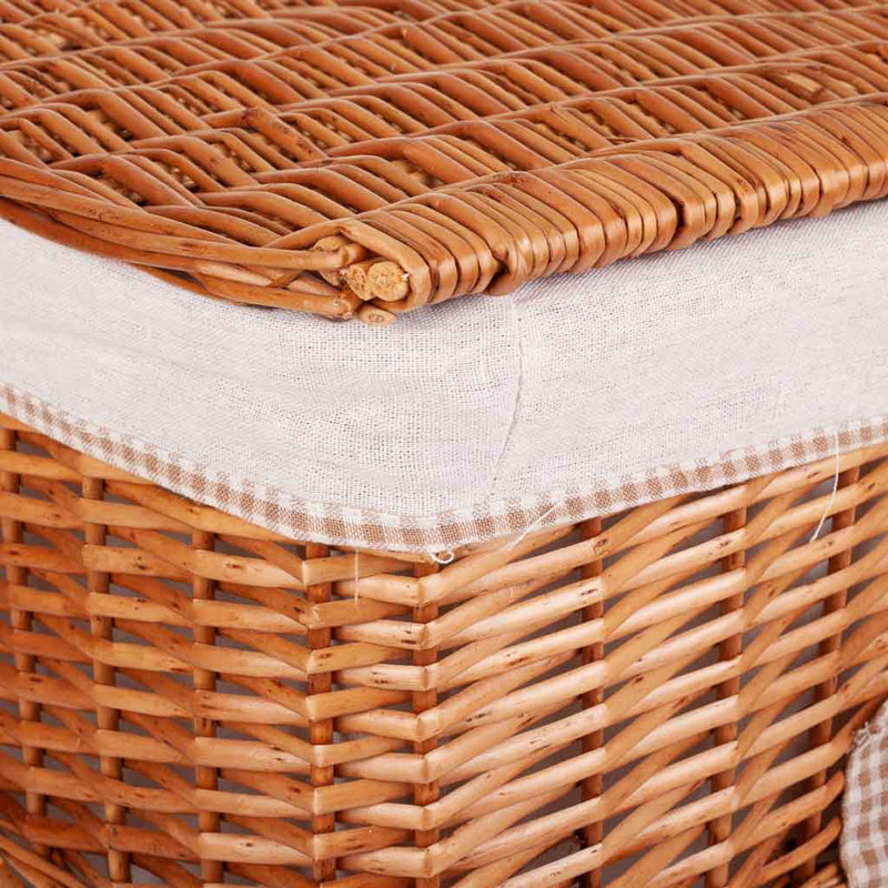 Wicker Laundry Set