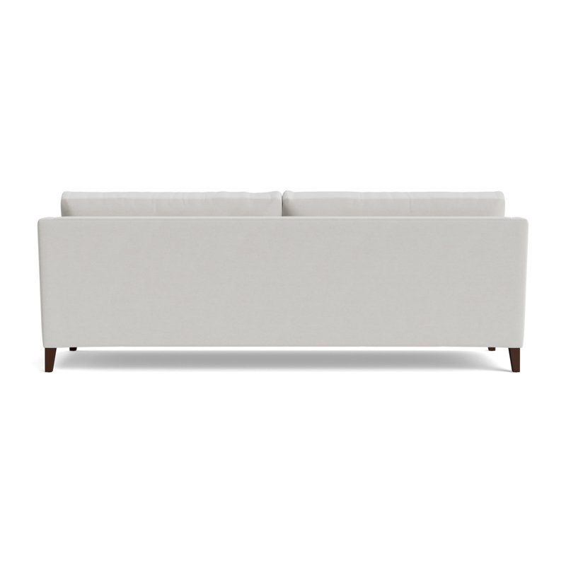 Gigi No Skirt 85 Sofa, Performance Velvet - Silver, Sienna