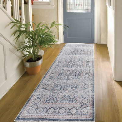 Tapis oriental en chenille tissé à la machine Markjello