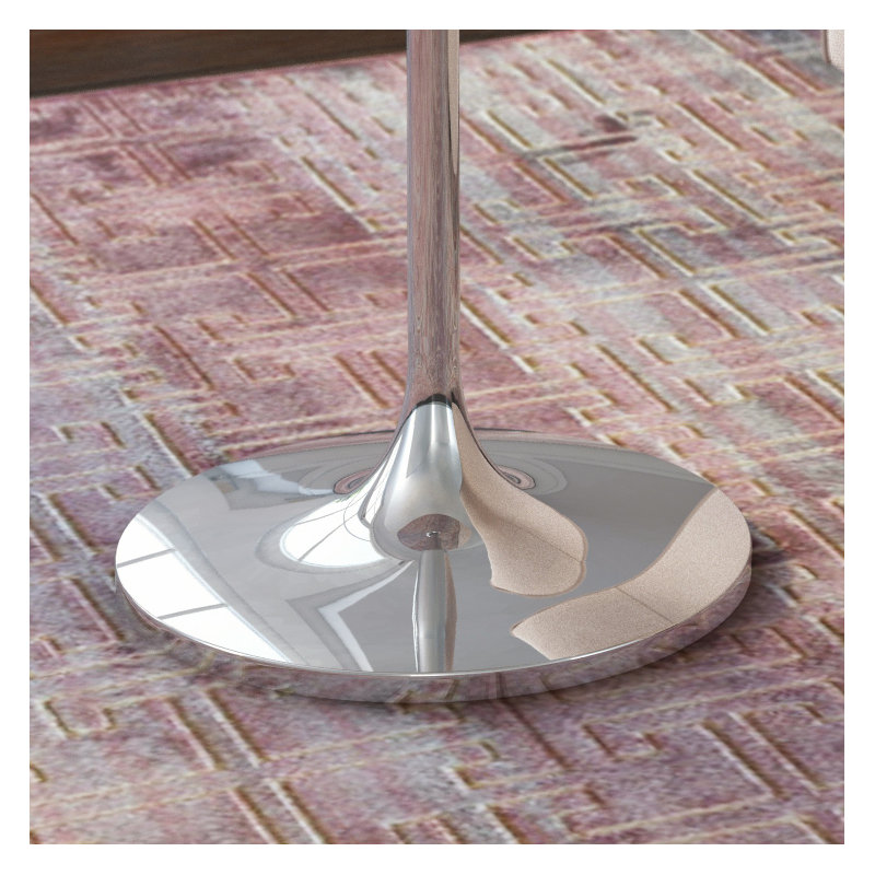 Haltwhistle Tray Top End Table, Silver