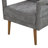 Mid-Century Armchair , Accent Chair with Chenille Armrest & Soft Cushion-1579975877