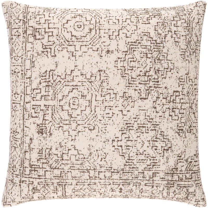 Galey Alix x Livabliss Arabelle Accent Pillow, 2 Piece Set, Beige, Square 22"
