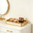 Luxury Perfume Tray & Jewelry Organizer, Decorative PU Leather Vanity Tray For Dresser, Nightstand, And Bathroom Countertop, Elegant Catch-All For Essentials, Perfect Gift For Women