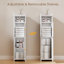 Holtby Bathroom Storage Cabinet With 2 Doors And Adjustable Shelf