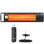 DR. Chaufferette infrarouge intelligente avec contrôle de température et thermostat numérique INFRARED HEATER DR-268