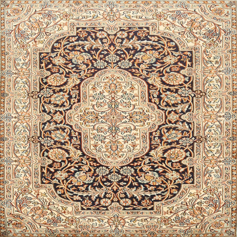 Oriental Indoor Rug, Square 5'