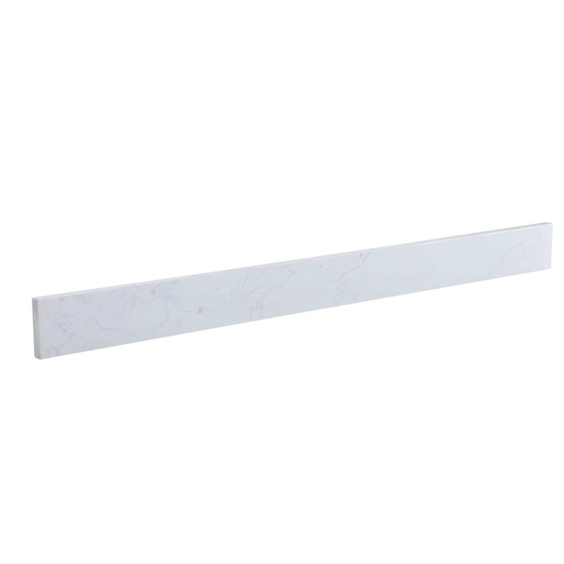 Dosseret de 42 pouces en blanc marbré