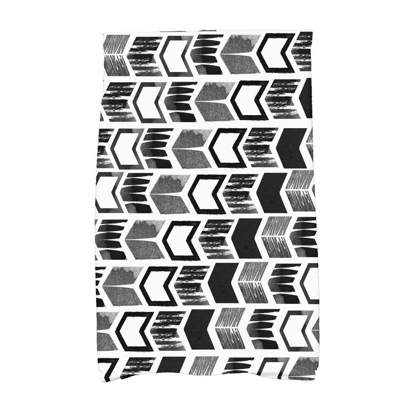 Ferretti Hand Towel, Black