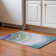 Premium Machine Washable Cerrito AMF584 Teal Rug