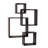 Intersecting Cube Accent Wall Shelf-1832858003