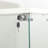LED Lights  Glass Display Cabinet 4 Shelves With Door, Floor Standing Curio Bookshelf,Bookcase-1415600557-1415600546