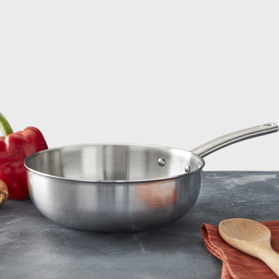 3.5 Quarts Stainless Steel Saute Pan