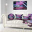 Coussin lombaire abstrait à motif fractal abstrait-30735199