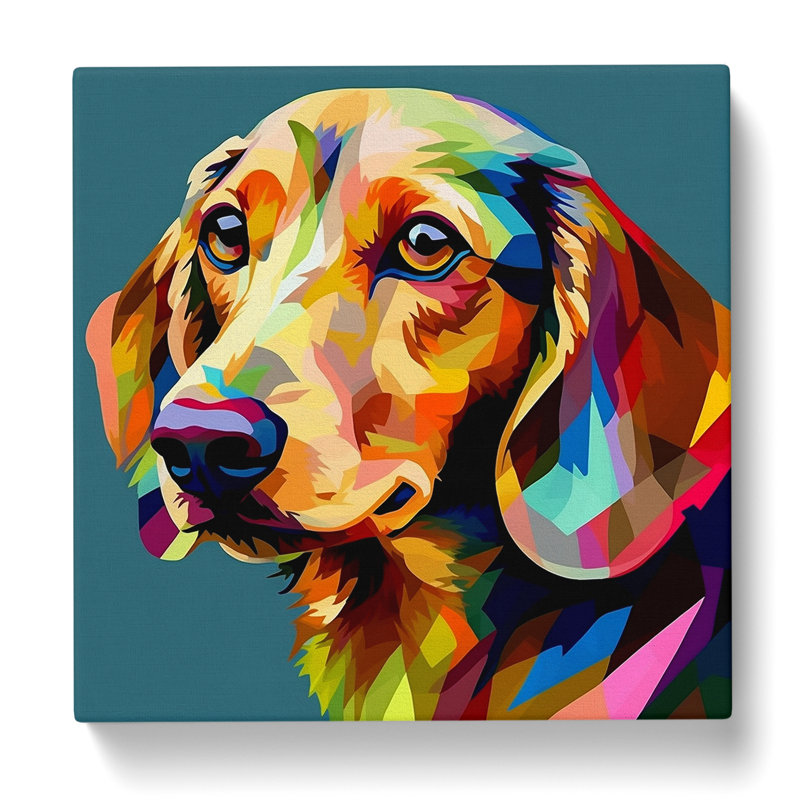 Dachsund Abstract Art - Print