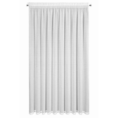 Vanesa 100% Polyester Sheer Curtain Single Panel