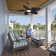52" Palm Valley Tropical 5 Blade Dimmable Ceiling Fan With LED Lights and Remote Control