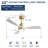 48 Inch Wood Ceiling Fan With 3 Solid Wood Blades Remote Control Reversible Dc Motor For Living Room-2018719927-2018719922