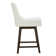 Aleksy Swivel Upholstered Counter Stool with Solid Wood Frame