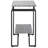 Attley Marble Top End Table-245722538
