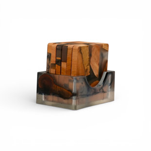 Cedar Wood Handmade Coasters